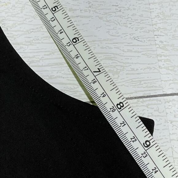 Roz & Ali Black Relaxed Fit High Neck Sleeveless Blouse Size Large - Picture 9 of 10